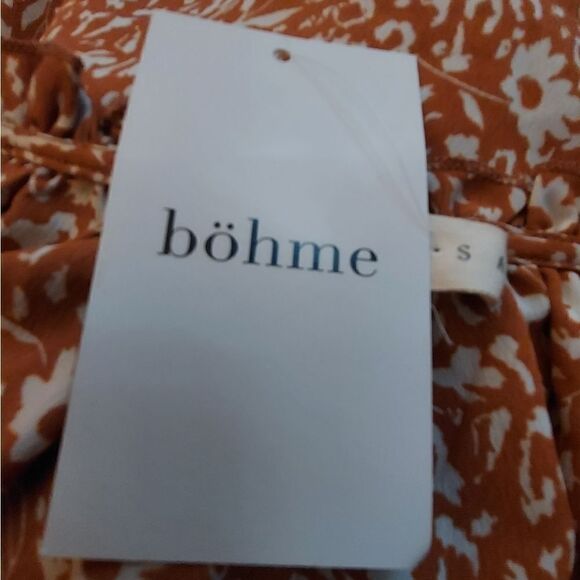 NWT Promesa Bohemian Peasant Blouse Size L - Picture 6 of 8